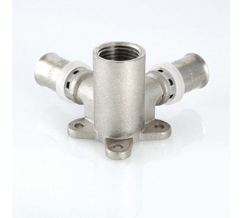 Водорозетка проходная Valtec вн. 20х1/2" пресс