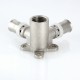 Водорозетка проходная Valtec вн. 20х1/2" пресс