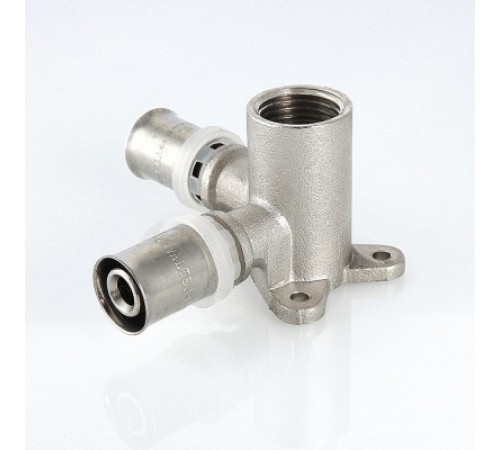 Водорозетка проходная Valtec вн. 20х1/2" пресс