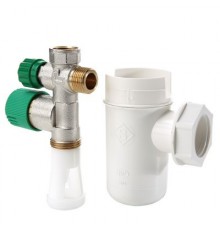 Группа безопасности бойлера Valtec (группа 1/2 + сифон) VT.461