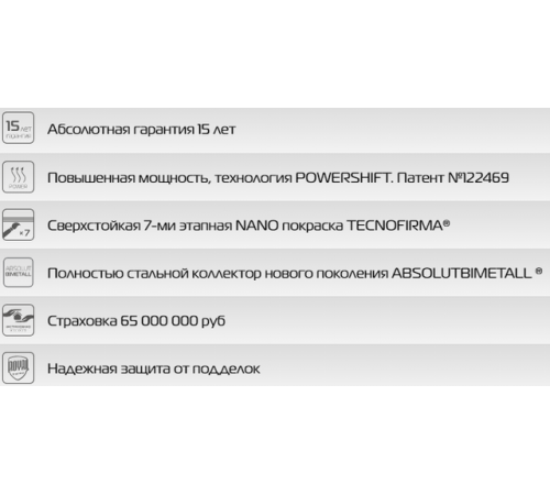Радиатор биметаллический Royal Thermo Revolution Bimetall 350
