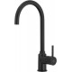 Смеситель для кухни черный  Armatura Neda Black 5823-915-81