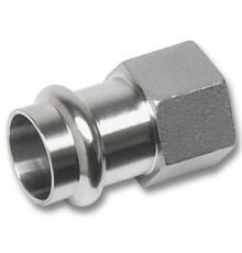 Муфта ВПр-ВР, 15x1/2" SANHA из нержавеющей стали