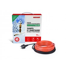 Греющий саморегулир. кабель в трубу 10HTM2-CT (2м/20Вт) (комплект) REXANT (Греющий саморегулирующийся кабель (