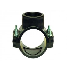 Хомут для ПЭ-труб 32х1/2" Unidelta