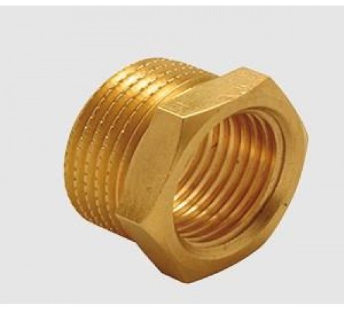 Футорка TDM Brass НВ 3/4" х 1/2"