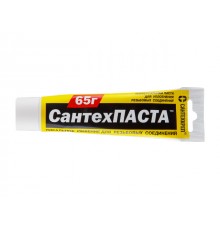 Паста уплотнительная универсальная "Сантехпаста" 65 гр. (в тубе) (Для уплотнения разьемных резьбовых