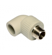 Колено ПП Wavin Ekoplastik нар 20х3/4"