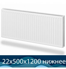 Стальной радиатор Prado Universal тип 22 500x1200 с нижним подключением