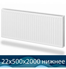Стальной радиатор Buderus Logatrend VK-Profil 22 500x2000 с нижним подключением