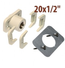 Муфта ПП для гипсокартона Wavin Ekoplastik вн. 20х1/2"