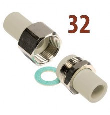 Разборное соединение ПП Wavin Ekoplastik 32