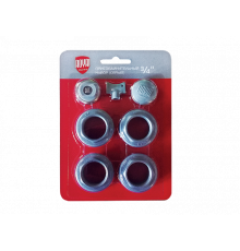 Комплект футорок Royal Thermo 3/4" silver