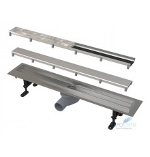 Трап для душа Simple APZ13-DOUBLE-750, Alcaplast водоотводящий желоб c двойной решеткой