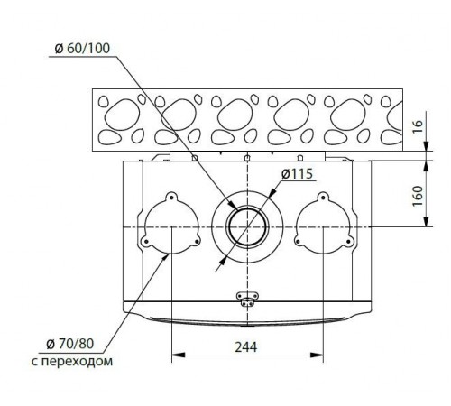 Газовый котел Navien Deluxe S 20K coaxial