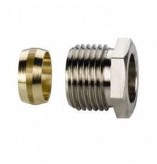 Обжим Simplex 1/2" x 15 мм для декоративных трубок