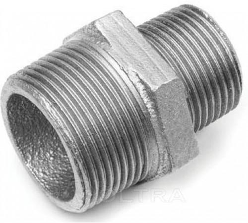 Ниппель ред. чугун оцинковка Gebo 1 1/2"х1"