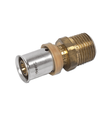Ниппель пресс нар. 20x1/2" SANHA