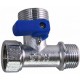 Проходной шаровый кран 1/2"x3/4"x1/2" СTM