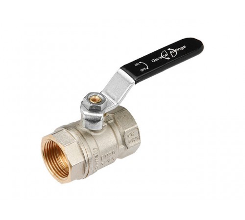 Кран шаровый 1/2" стандарт вн.-вн. ручка General Fittings