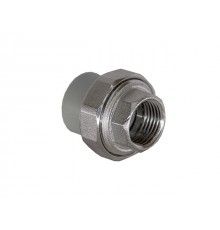 Американка ПП внутр. резьба 50х1 1/2", серый РосТурПласт