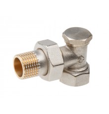 Кран вентильный для радиатора 1/2" угловой AV Engineering