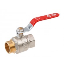 Кран шаровый 1" нар.-вн. ручка PN40 AV Engineering