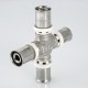 Крестовина Valtec 20х16х20х16 пресс