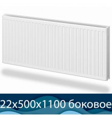 Стальной радиатор Лемакс Compact тип 22 500x1100 с боковым подключением