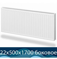Стальной радиатор Лемакс Compact тип 22 500x1700 с боковым подключением