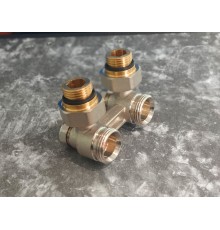 Двухтрубный вентиль ICMA угловой 1/2"х3/4"