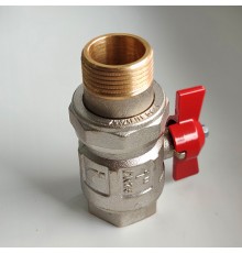 Кран шаровый с американкой 1/2" IDEAL ITAP 098