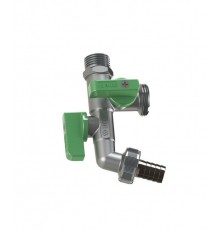 Шаровый кран поливочный 1/2"x3/4"x3/4" ANTICALC Arco