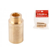 Удлинитель вн.-нар. 1/2X40 мм, AV Engineering