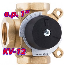 Трехходовой смесительный клапан Barberi ВР 1" Kv 12