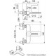Смеситель для ванны с коротким изливом Armatura Angelit 4724-010-00