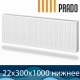 Стальной радиатор Prado Universal тип 22 300x1000 с нижним подключением