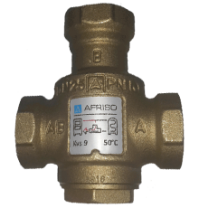 Термостатический клапан Afriso ATV 334 1" (50°C)