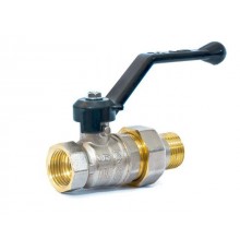 Кран шаровый 3/4"  нар.-вн. ручка (со сгоном) PN 40 LD