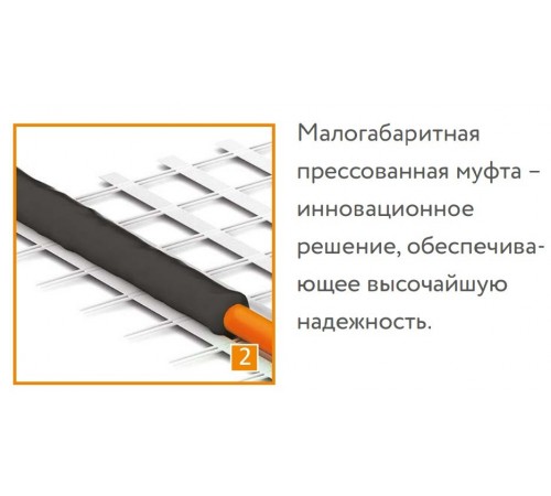 Мат для теплого пола Теплолюкс ProfiMat  720 Вт/4,0 кв.м