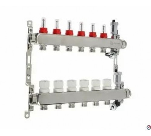 Гребенка для теплого пола 6 вых. Aqualink