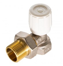 Регулирующий клапан для радатора ручной угловой 1/2″ СТМ ТЕРМО