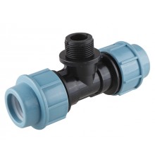 Тройник нар. 25x1/2" AV Engineering (Компрессионные фитинги для полиэтиленовых труб)