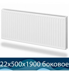 Стальной радиатор Лемакс Compact тип 22 500x1900 с боковым подключением