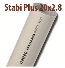 Труба ПП Wavin Ekoplastik Stabi Plus 20х2.8 (S 3.2)