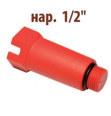 Заглушка ПП длинная Wavin Ekoplastik нар. 20х1/2"
