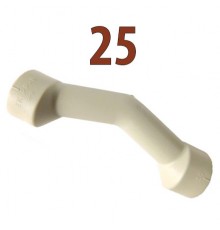 Обвод ПП короткий раструбный Wavin Ekoplastik 25
