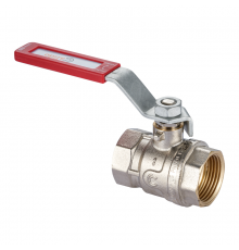 Кран шаровый вн./вн 1/2" Calido S30 рычаг с окошком