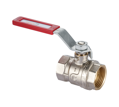 Кран шаровый вн./вн 1/2" Calido S30 рычаг с окошком