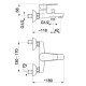 Смеситель для ванны с коротким изливом Armatura Sofit 5114-010-0